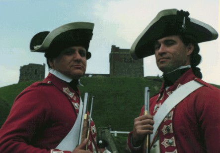 Jeff and George at Dover Castle.